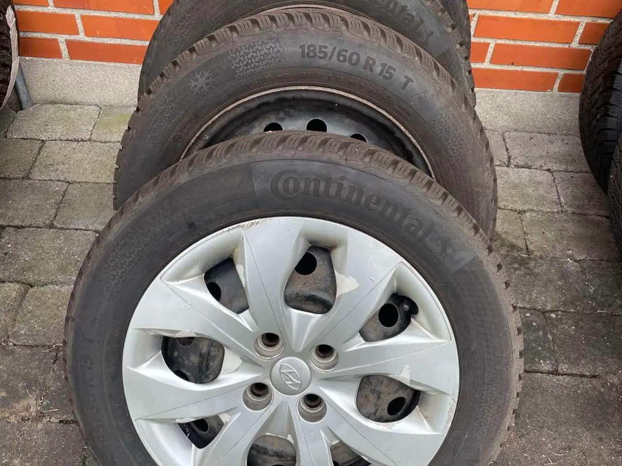 Billede 1 - 15 Originale Kia Rio,Hyundai i20,Conti vinterdæk