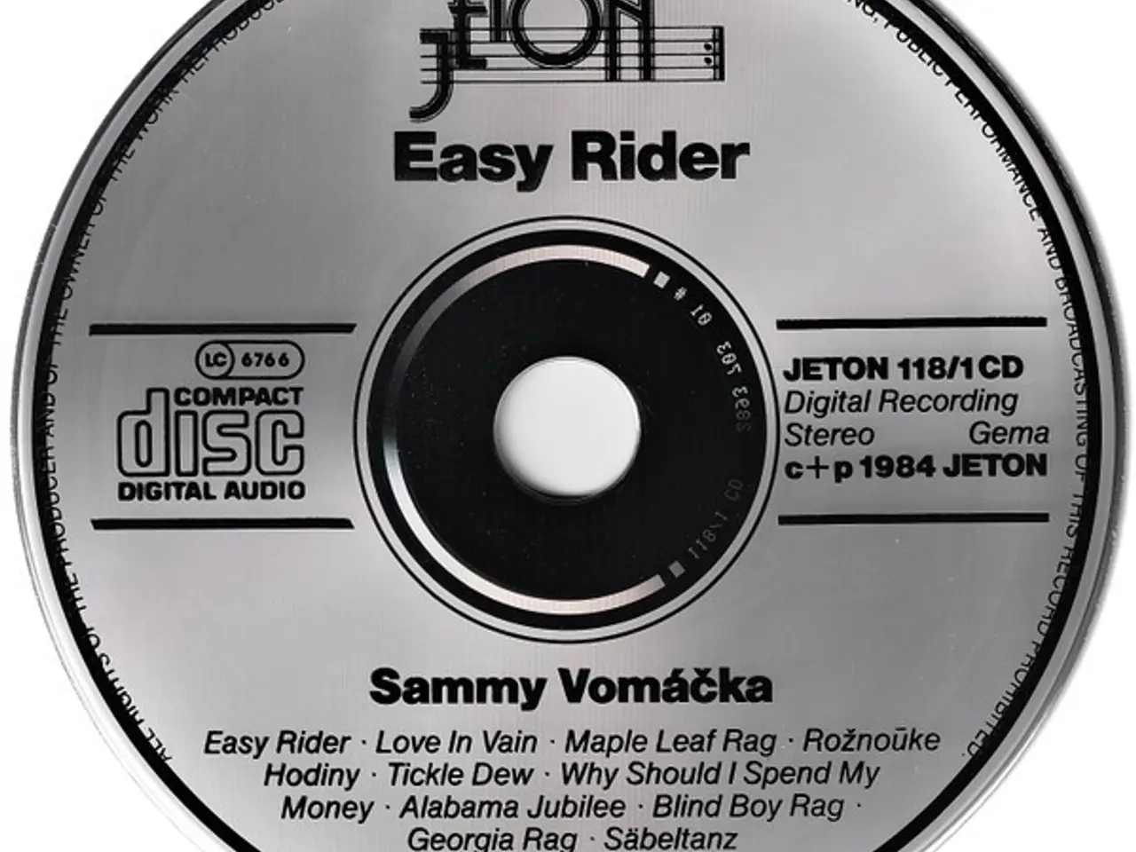 Billede 3 - Sammy Vomáčka – Easy Rider – CD
