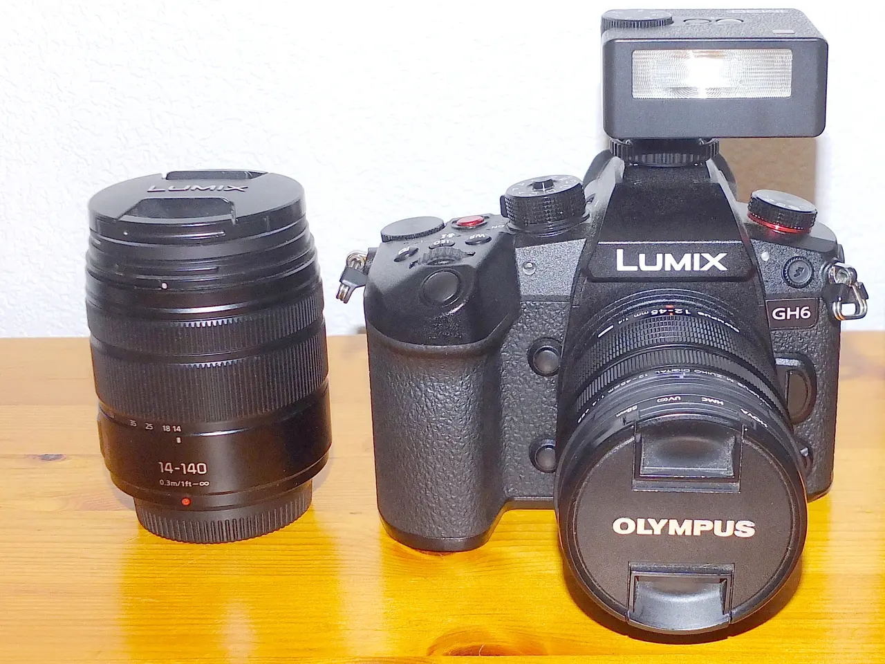 Billede 1 - Panasonic LUMIX GH6 inkl. 2 objektiver og diverse 