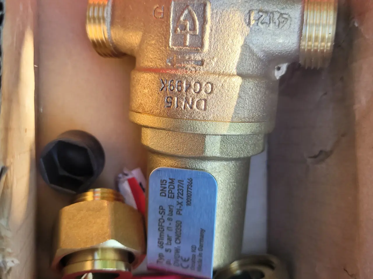 Billede 1 - Trukreducer ventiler 1/2"