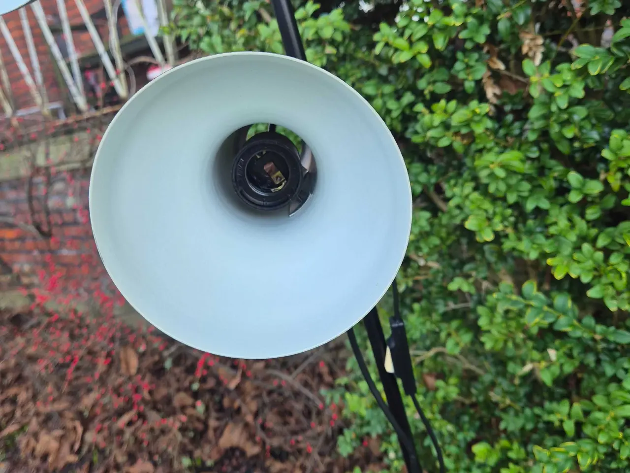 Billede 15 - Kulsort vintage gulvlampe med to spot 