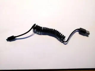 spiralkabel usb til usb micro-b