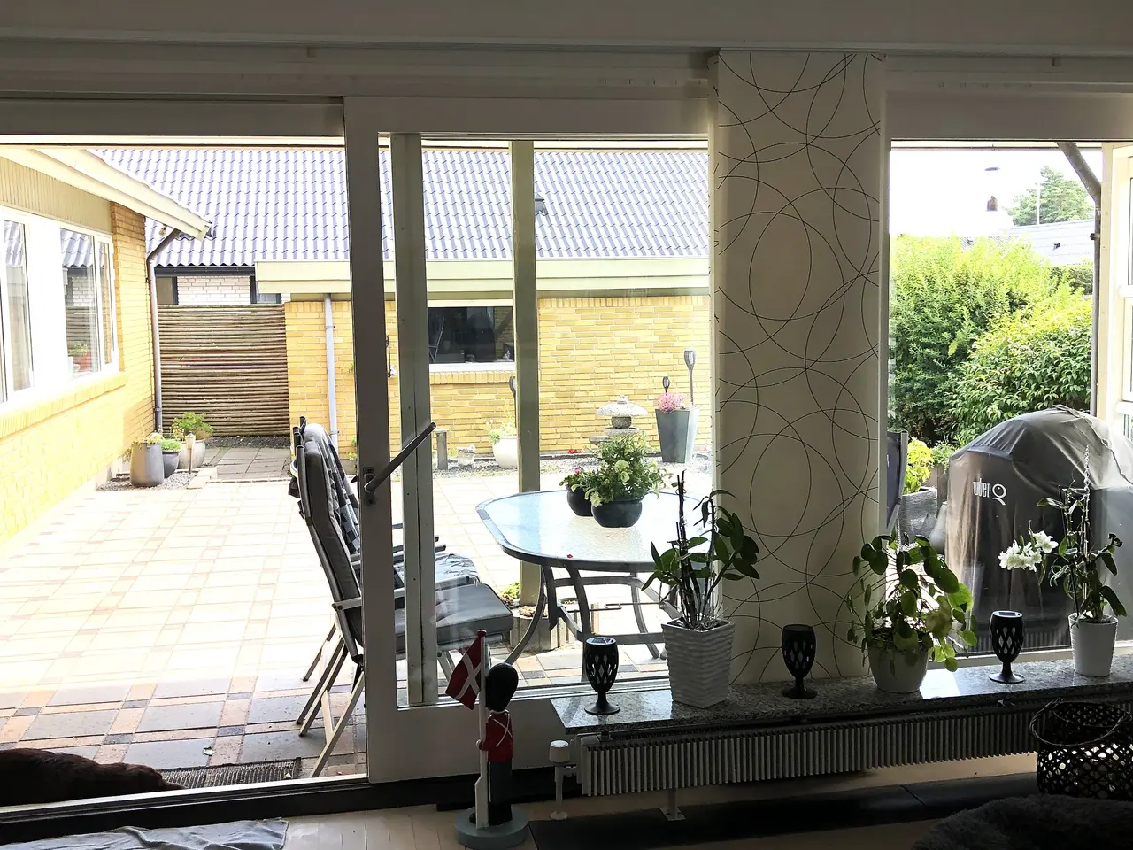 Billede 3 - BREDE LAMELGARDINER i lys beige