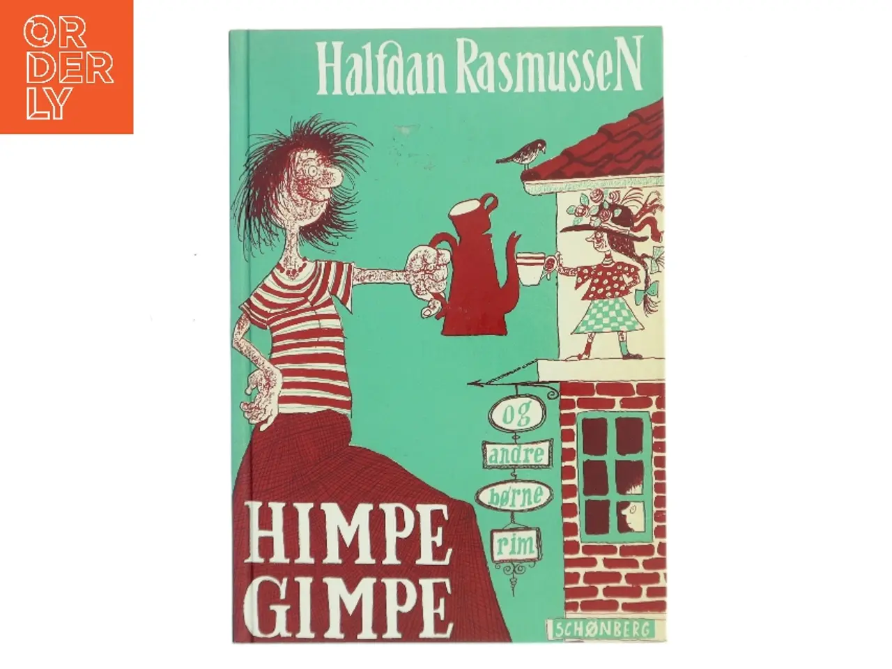 Billede 1 - Himpegimpe og andre børnerim af Halfdan Rasmussen (f. 1915) (Bog)