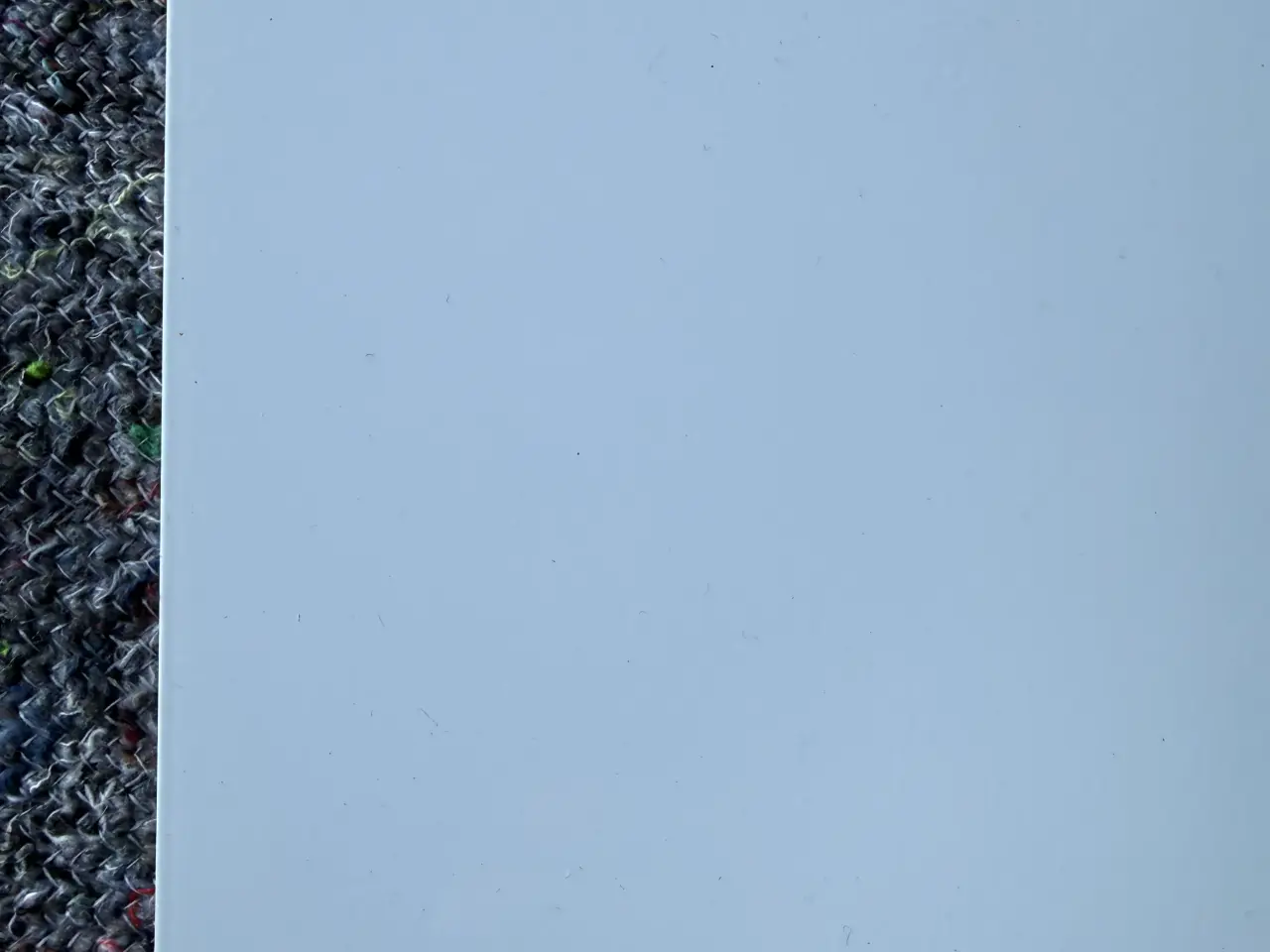 Billede 3 - 6 hvide Whiteboard/magnettavler m. hjørnehuller