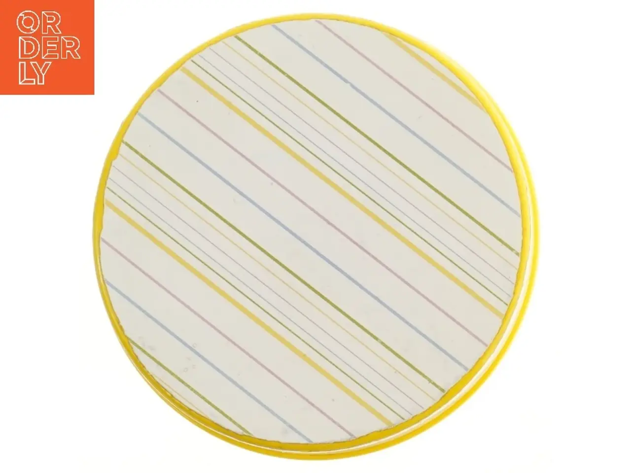 Billede 2 - Rund opbevaringskasse med låg (str. 19x8 cm)