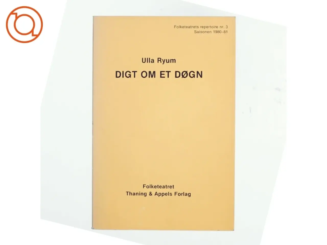 Billede 1 - Digt om et døgn af Ulla Ryum (bog)