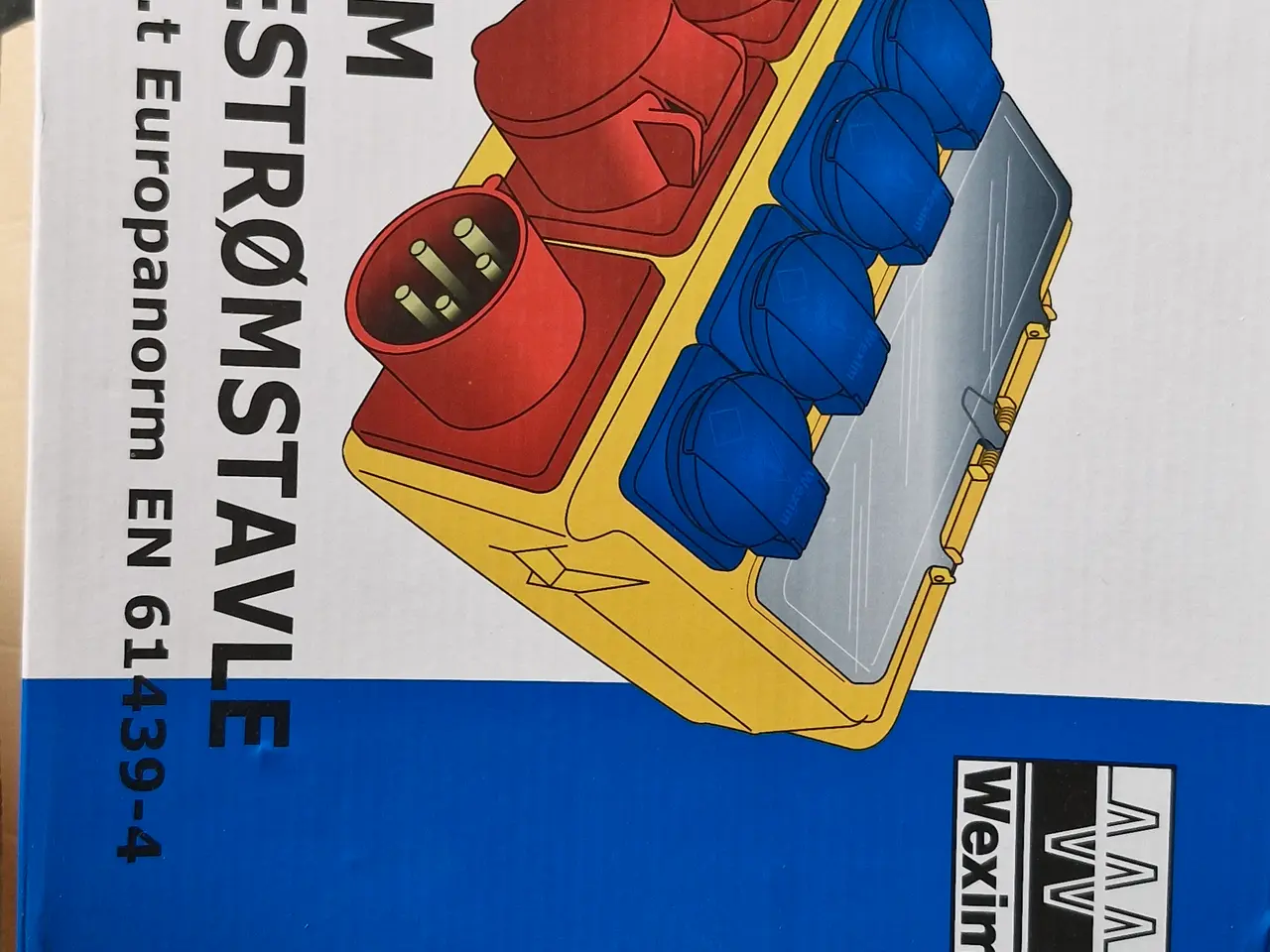 Billede 1 - 32A byggestrømstavle