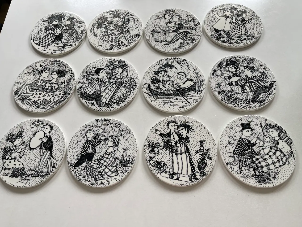 Billede 1 - Bjørn Wiinblad Platter