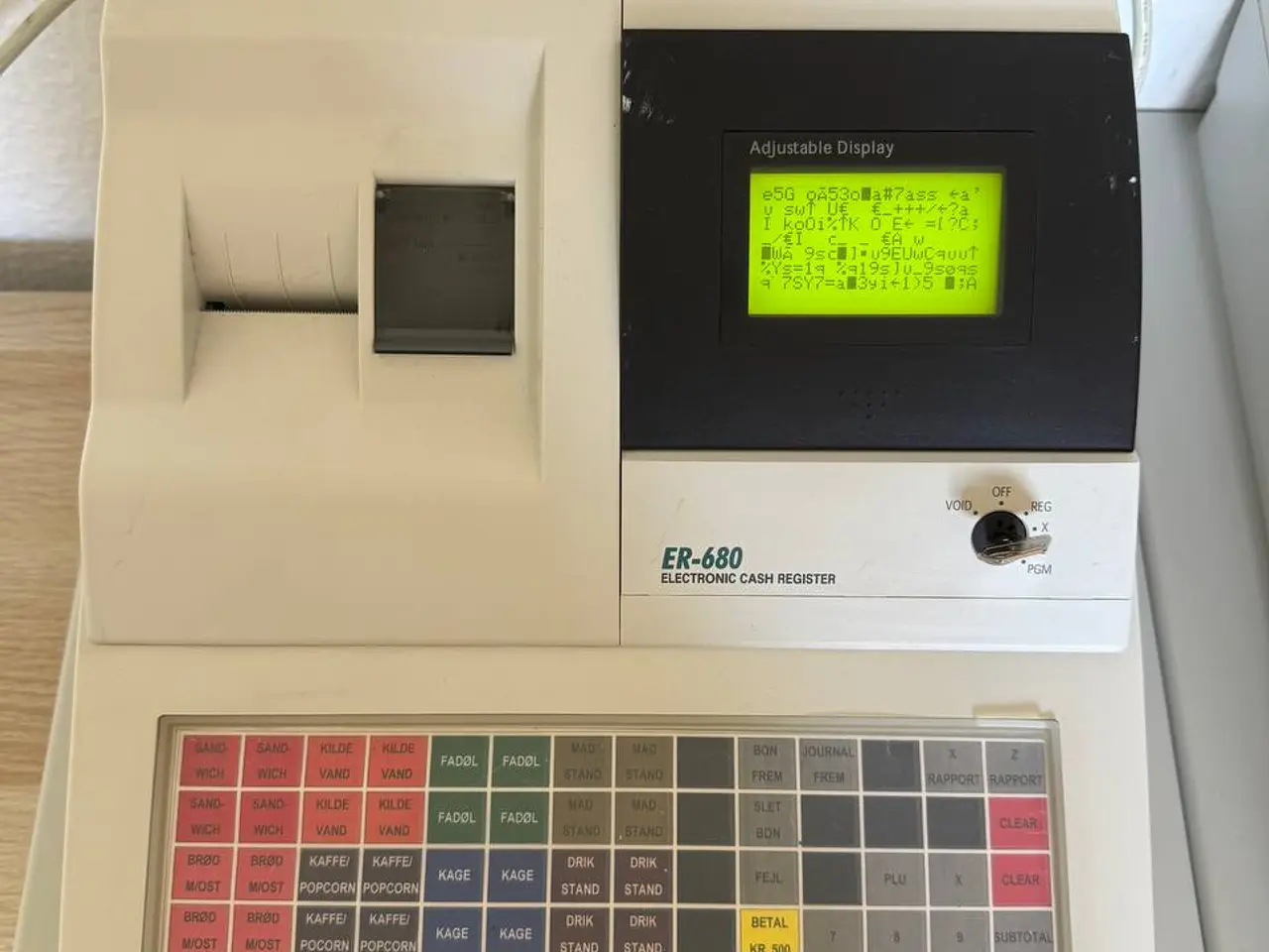 Billede 3 - 2x SAM4S ER-680 Kasseapparat m. Bonprinter & Kasse