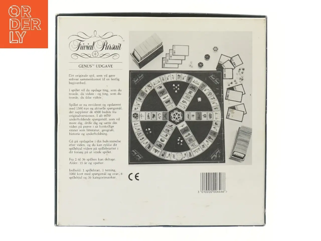 Billede 2 - Trivial Pursuit Mastergame Genus Udgave fra Trivial Pursuit (str. 27x27 cm)