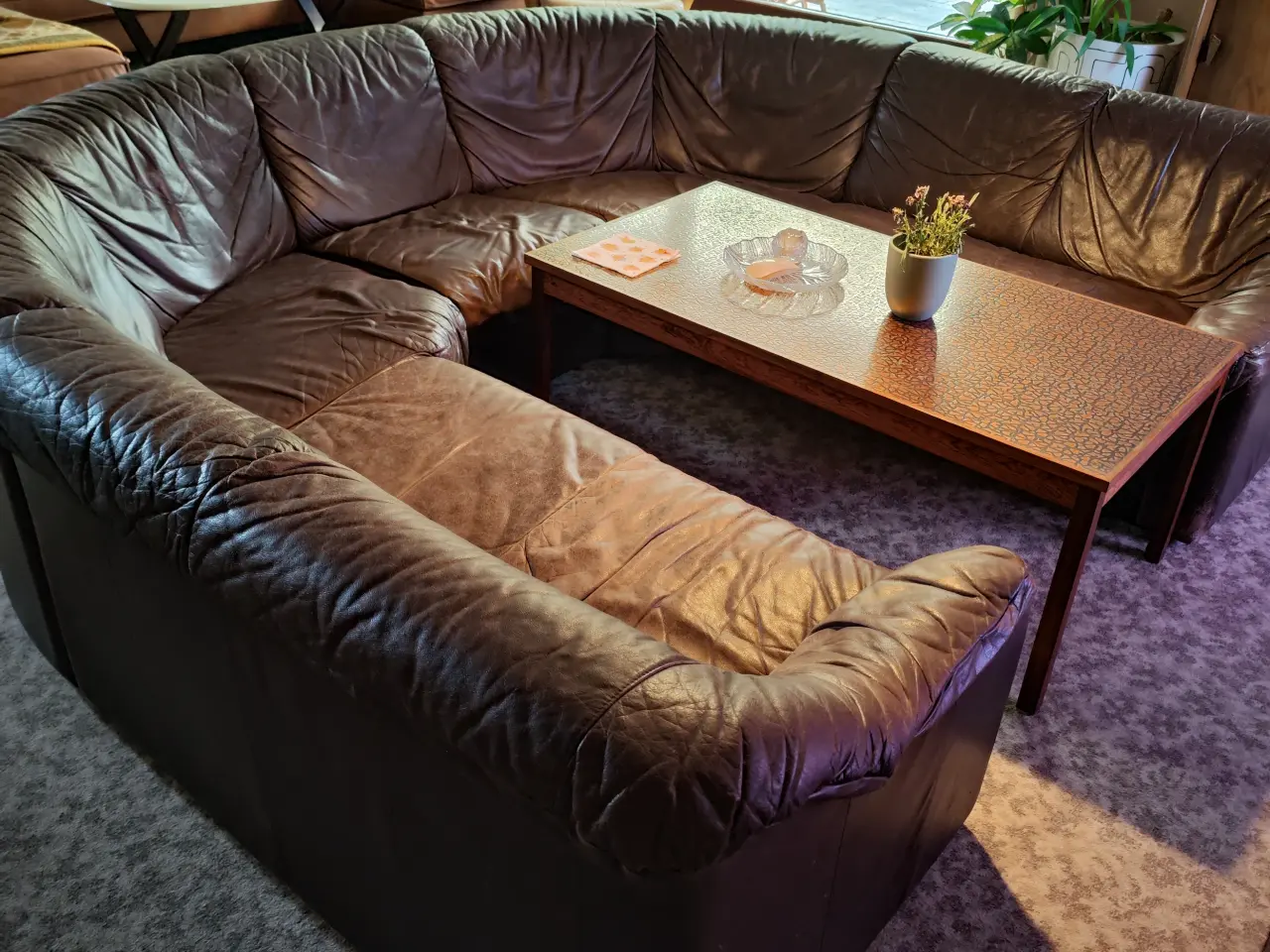 Billede 2 - U-lædersofa "Shar Pei" - design.