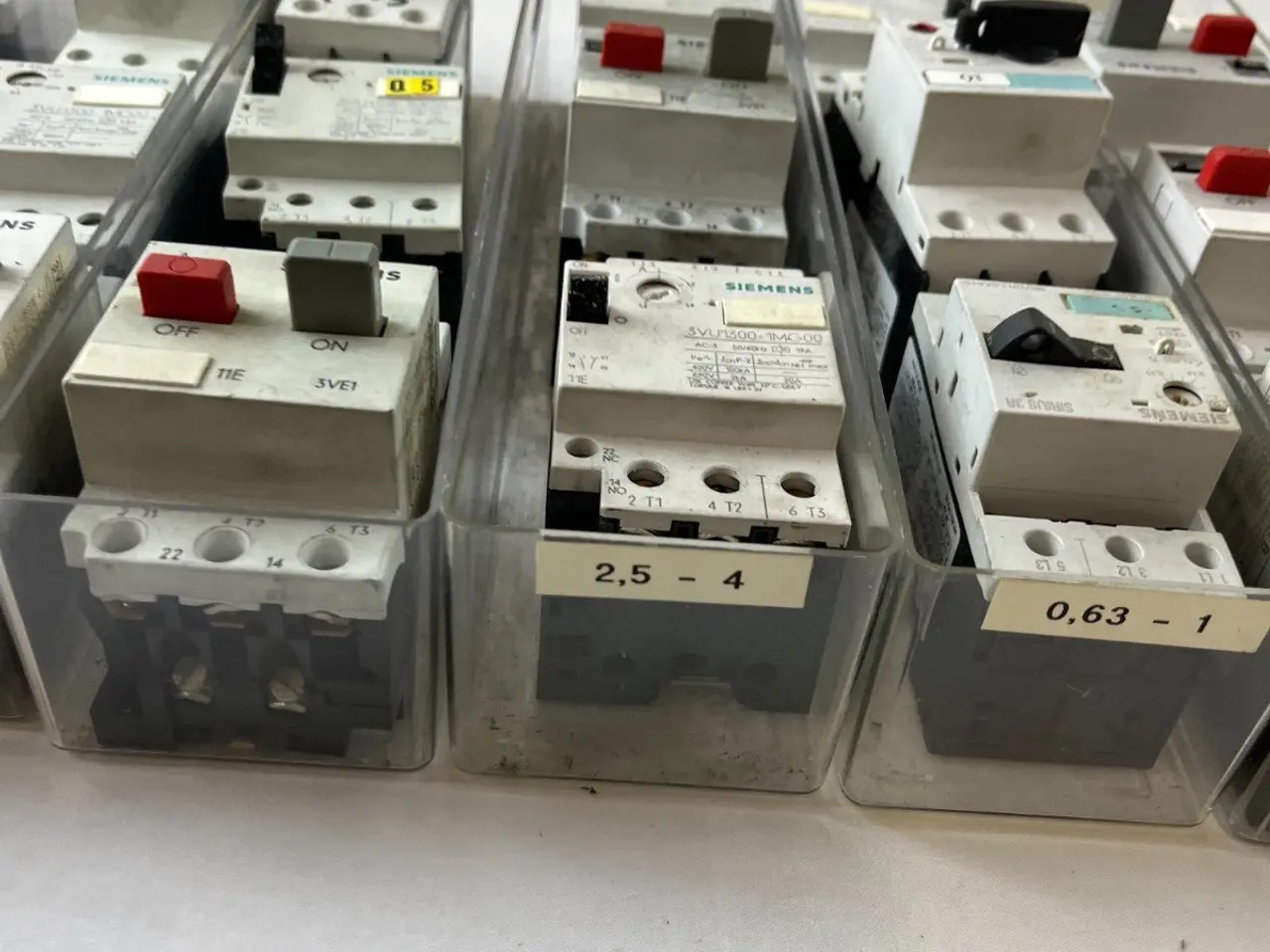 Billede 11 - Siemens Motor Starter parti 18pcs 3VE1 3RV 3VU
