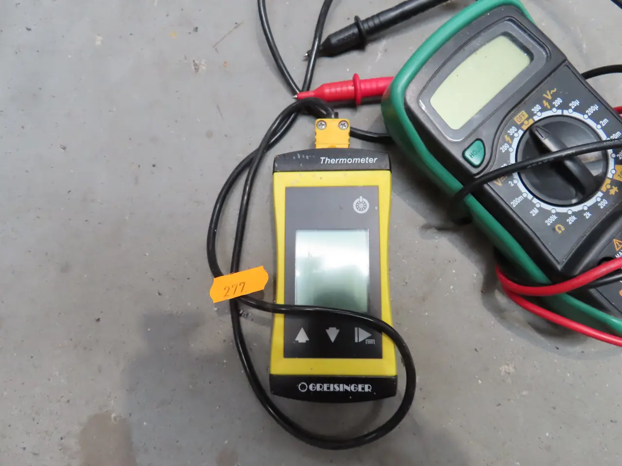 Billede 3 - Multimeter BRANFORD, thermometer GREISINGER