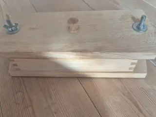 Rullepølsepresser i træ