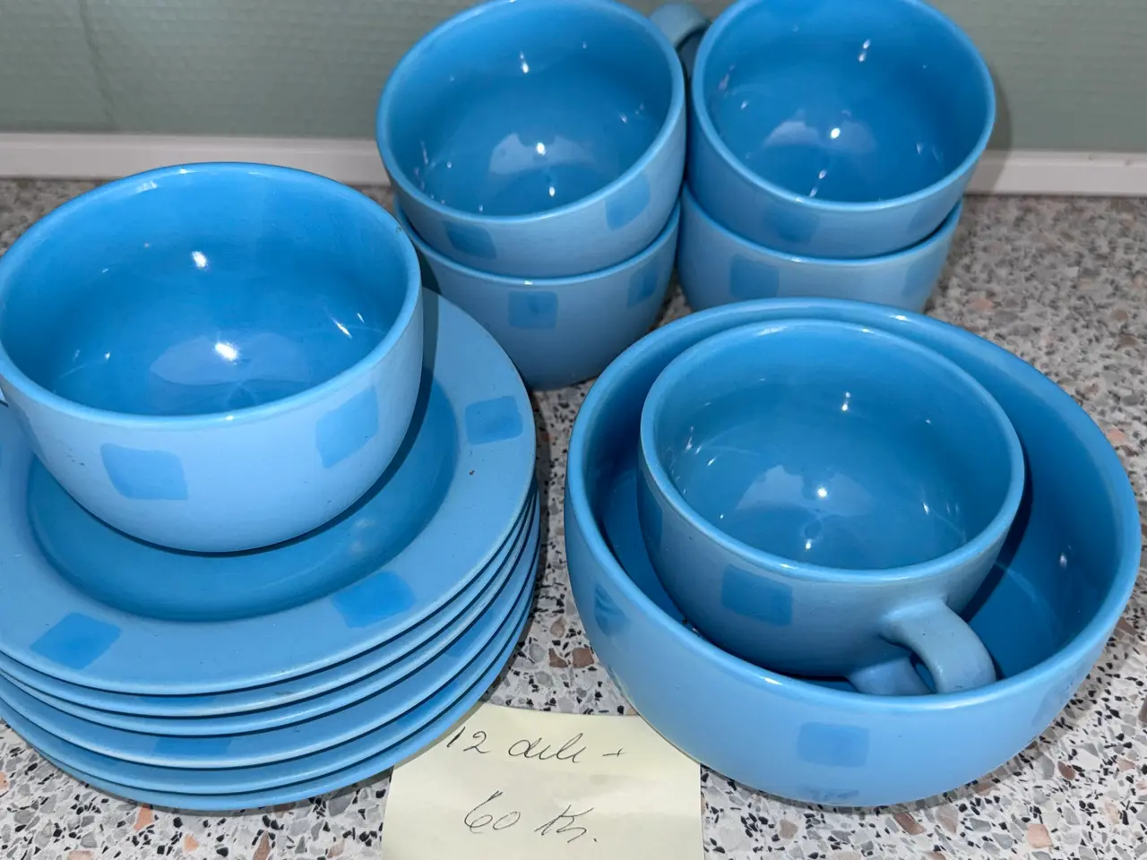 Billede 1 - 6 kopper m underkop