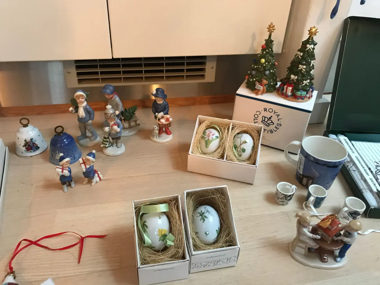 Billede 5 - Royal Copenhagen steldele / figur / jul 