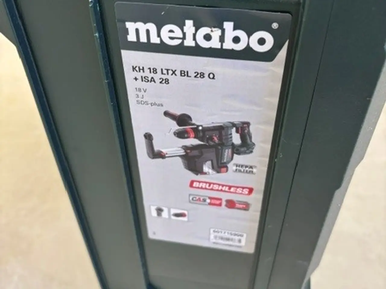 Billede 2 - Metabo borehammer 18V