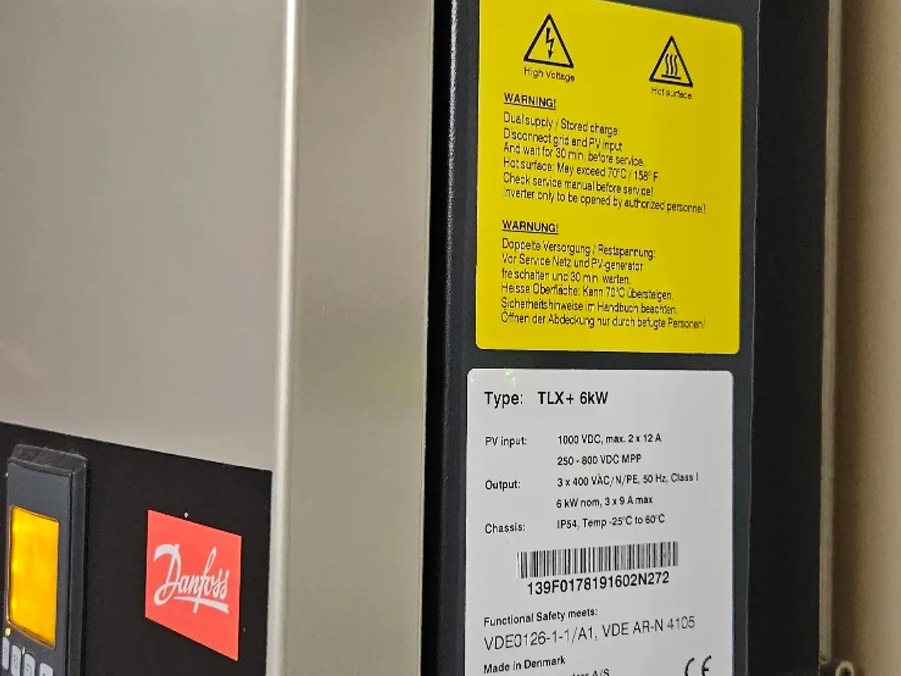 Billede 2 - Solceller inverter 6 kWt