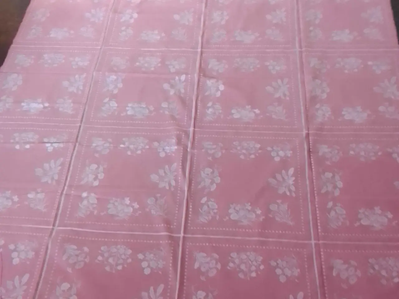 Billede 4 - Store vintage dug med Flora Danica motiv