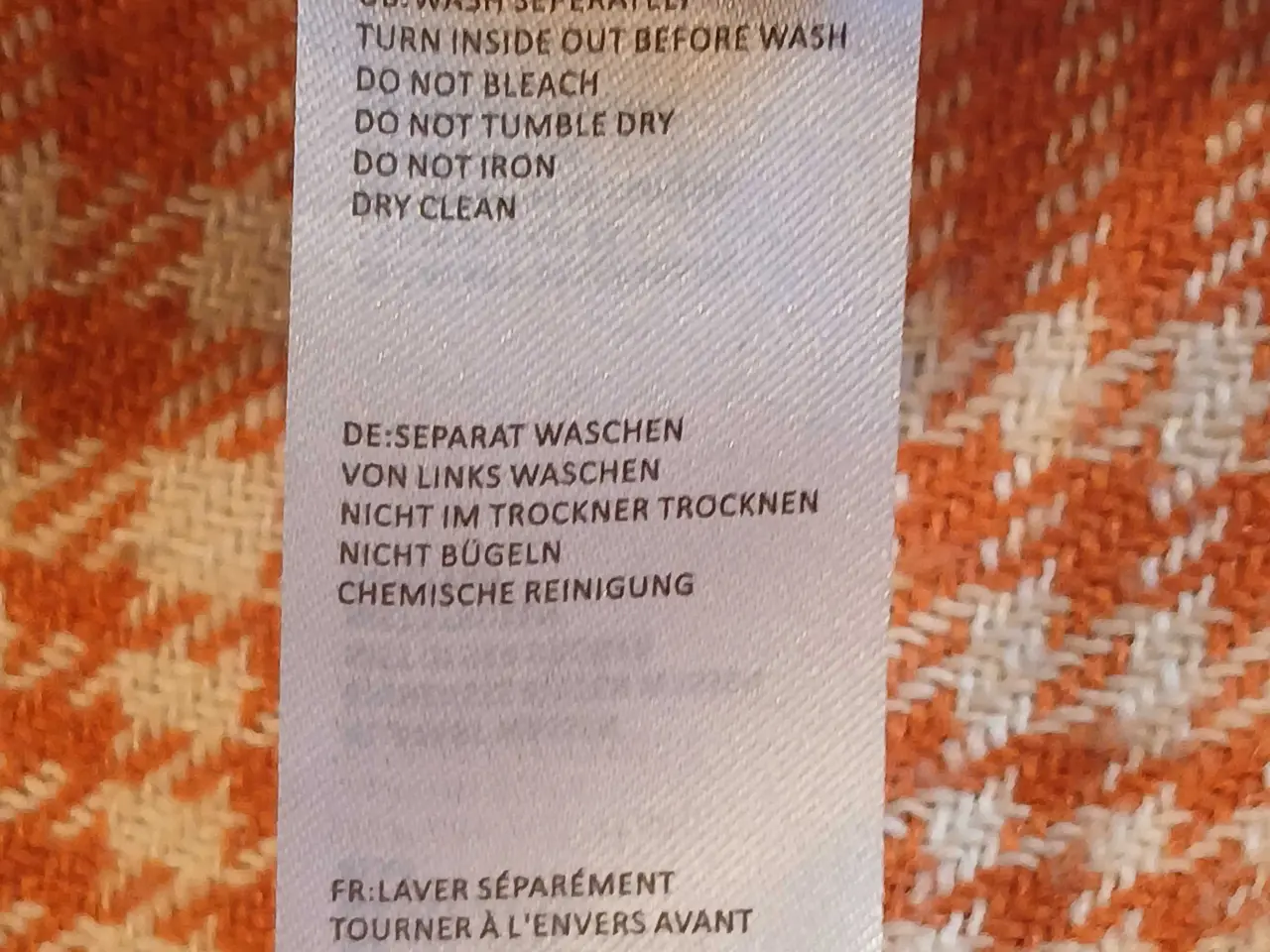 Billede 12 - Frakment ternede jakke str S/M