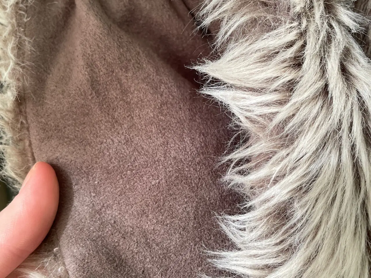 Billede 4 - Södahl plaid fake fur