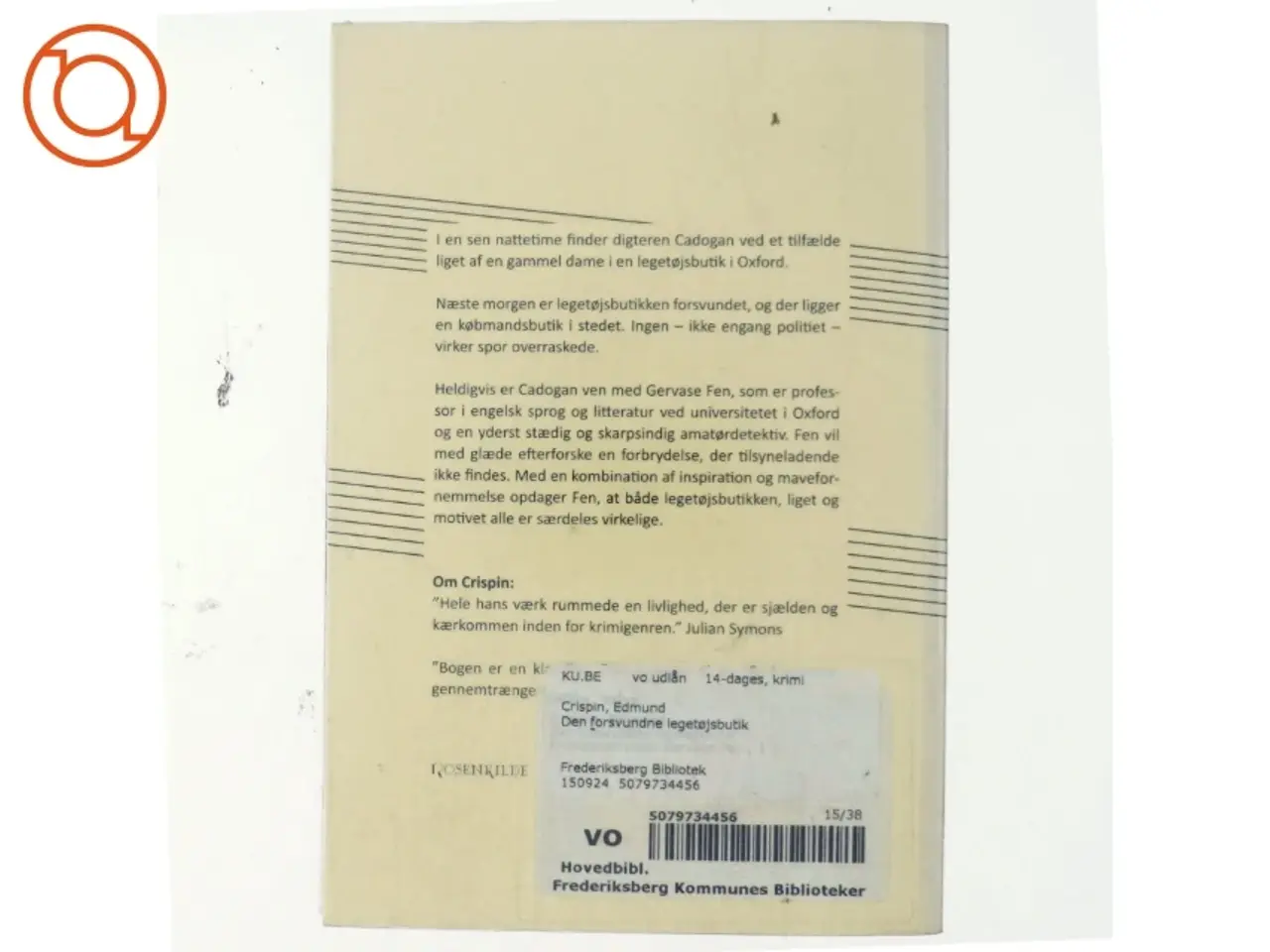 Billede 3 - Den forsvundne legetøjsbutik af Edmund Crispin