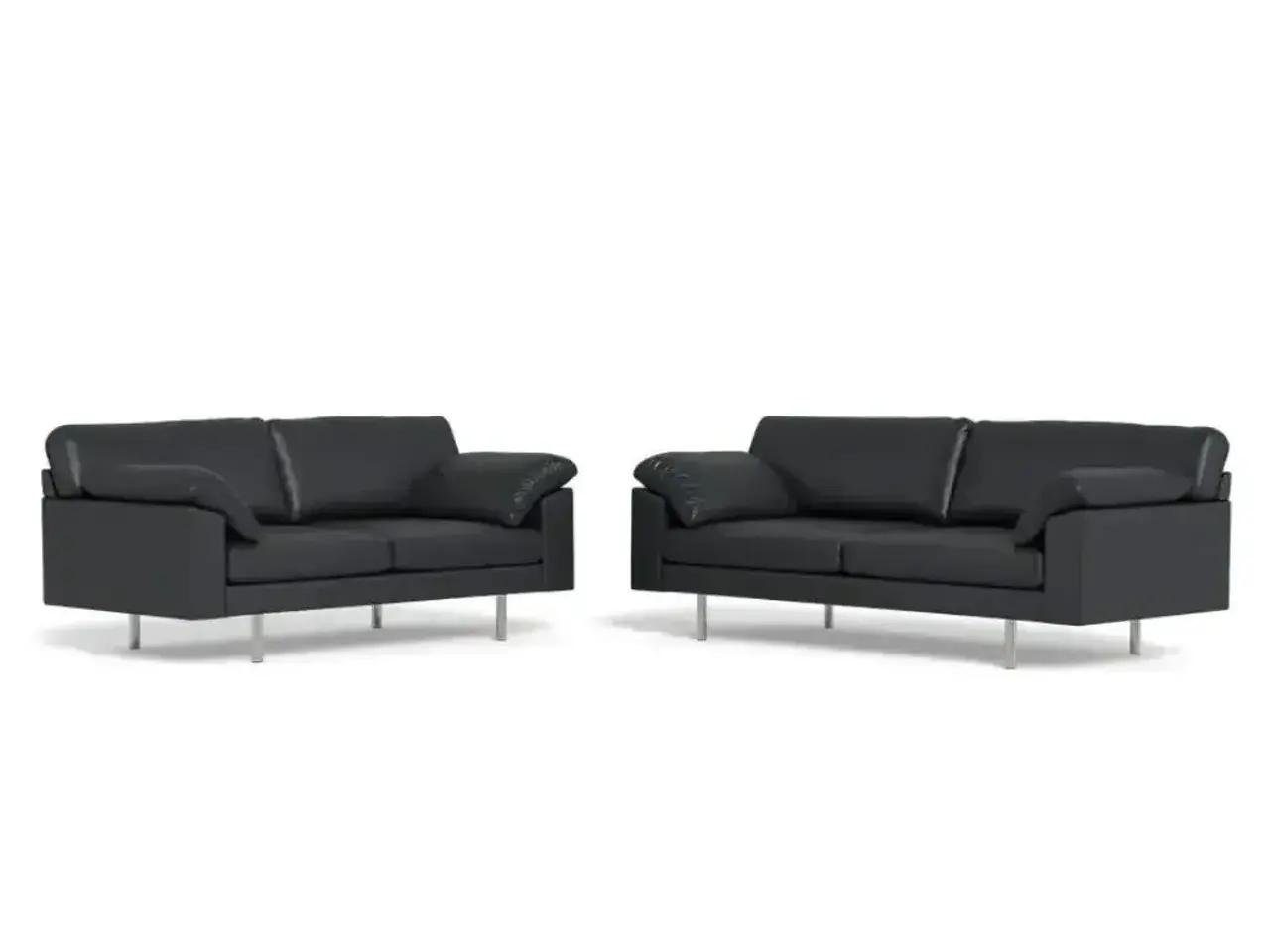 Billede 3 - 3 pers & 2.5 pers lædersofaer