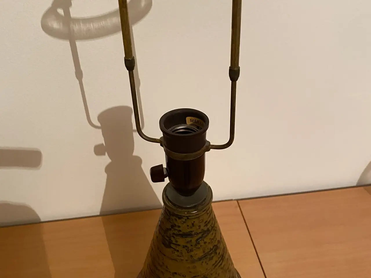 Billede 1 - Keramik bordlampe