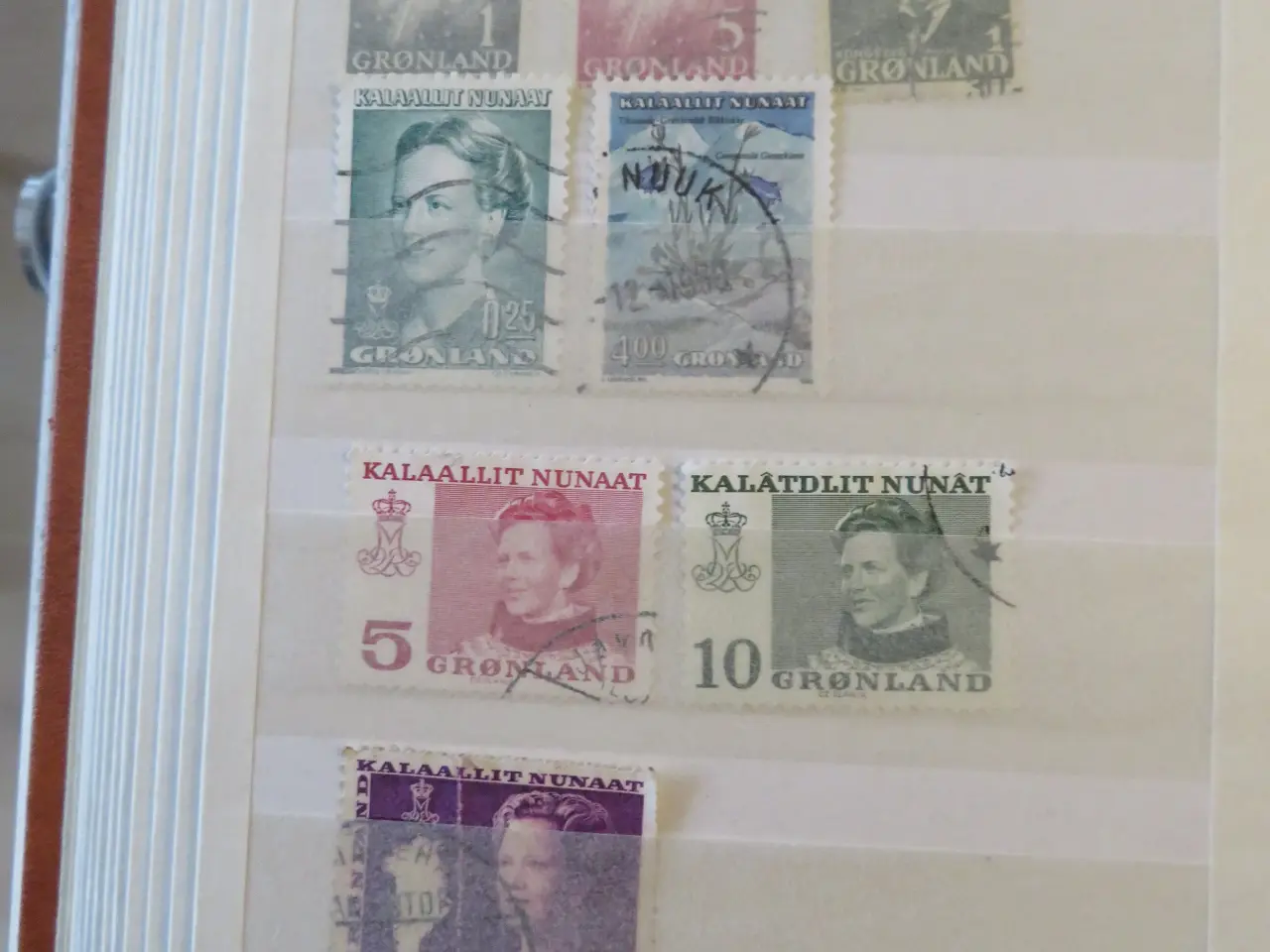Billede 4 - Grønland/Greenland, 8 forskellige frimærker