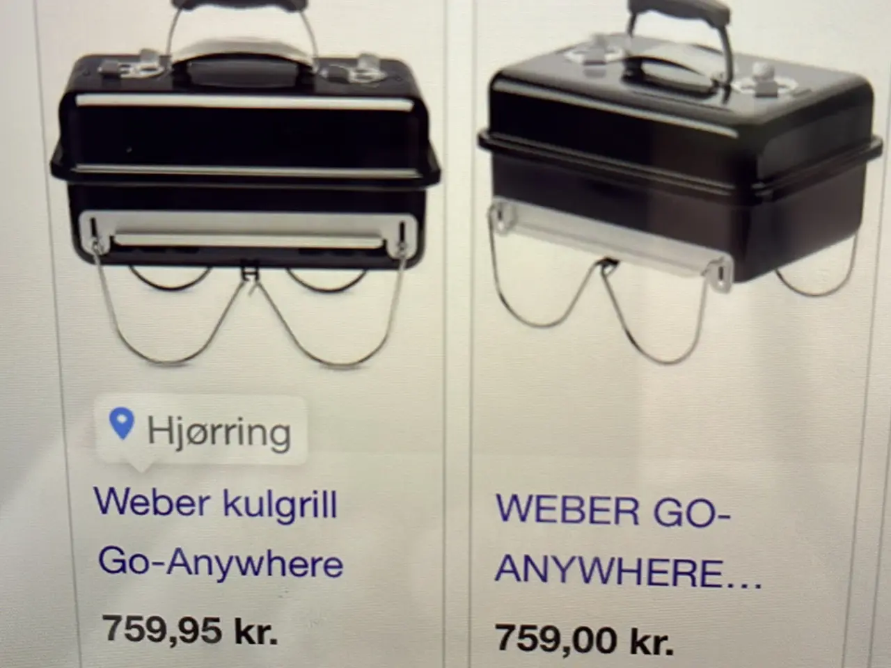 Billede 4 - Weber kulgril go-aniwhere som ny