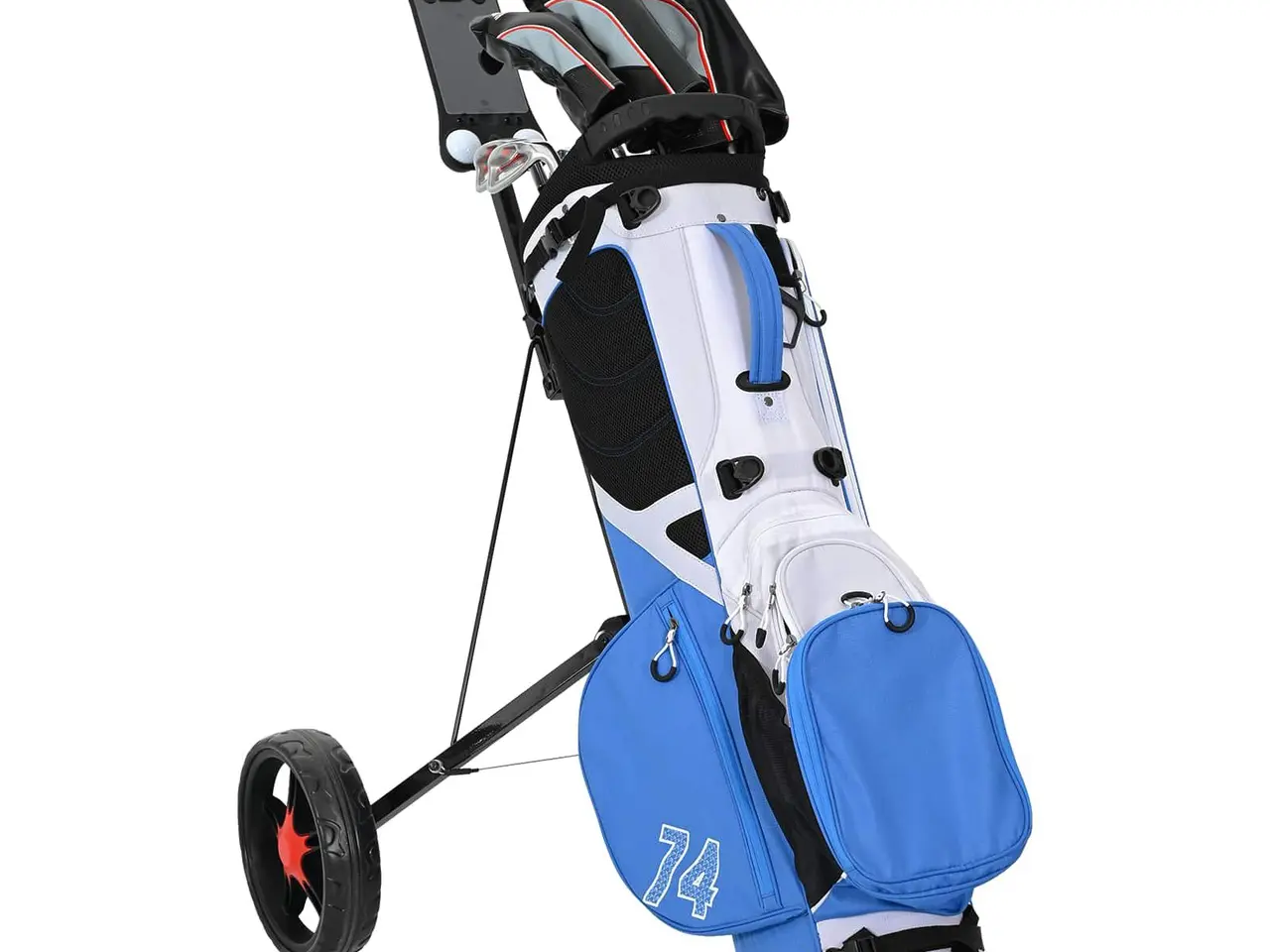 Billede 2 - Golfvogn i jern - sort