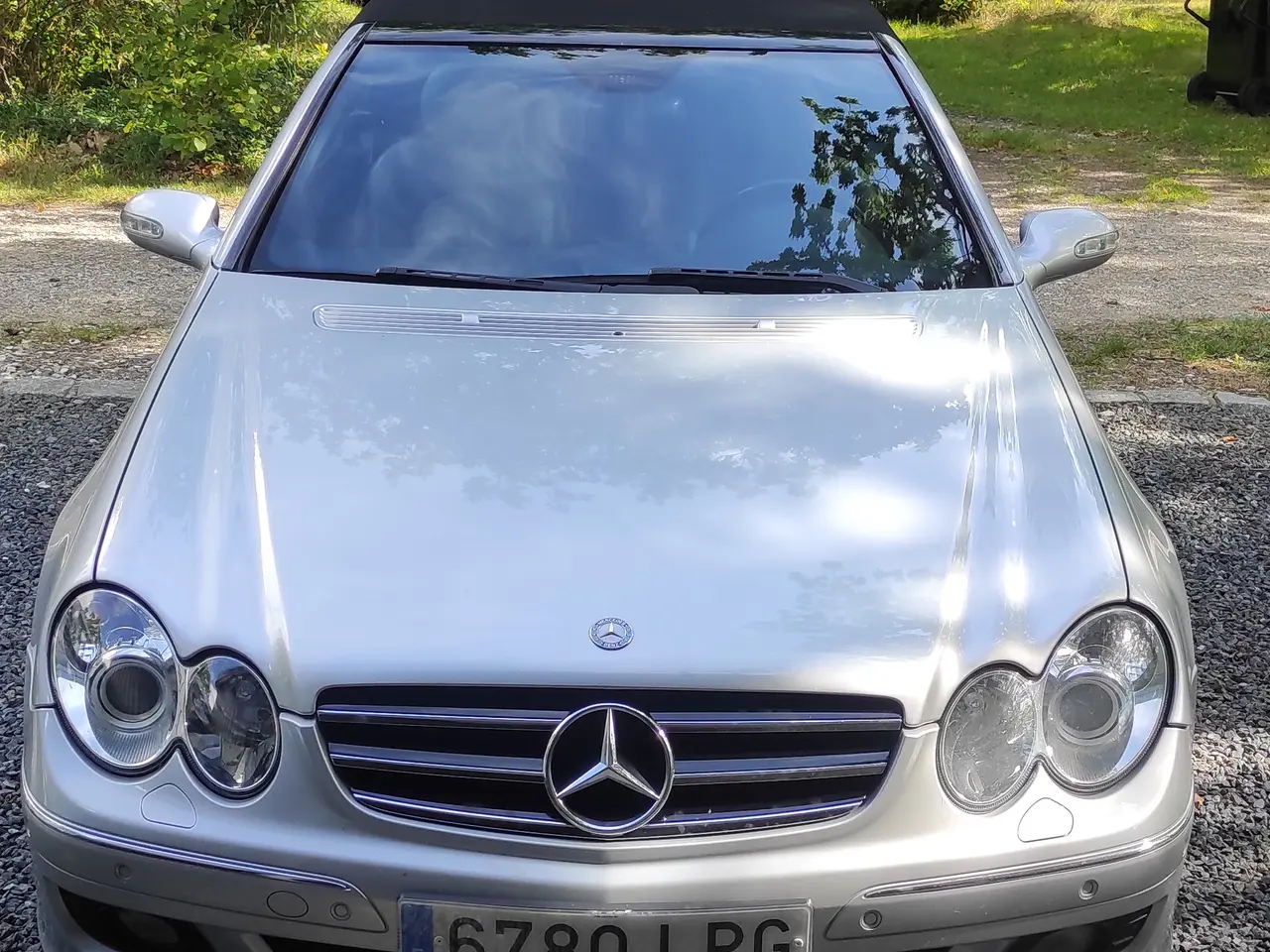 Billede 1 -  En elegant Mercedes CLK280 Avangarde Cabriolet 