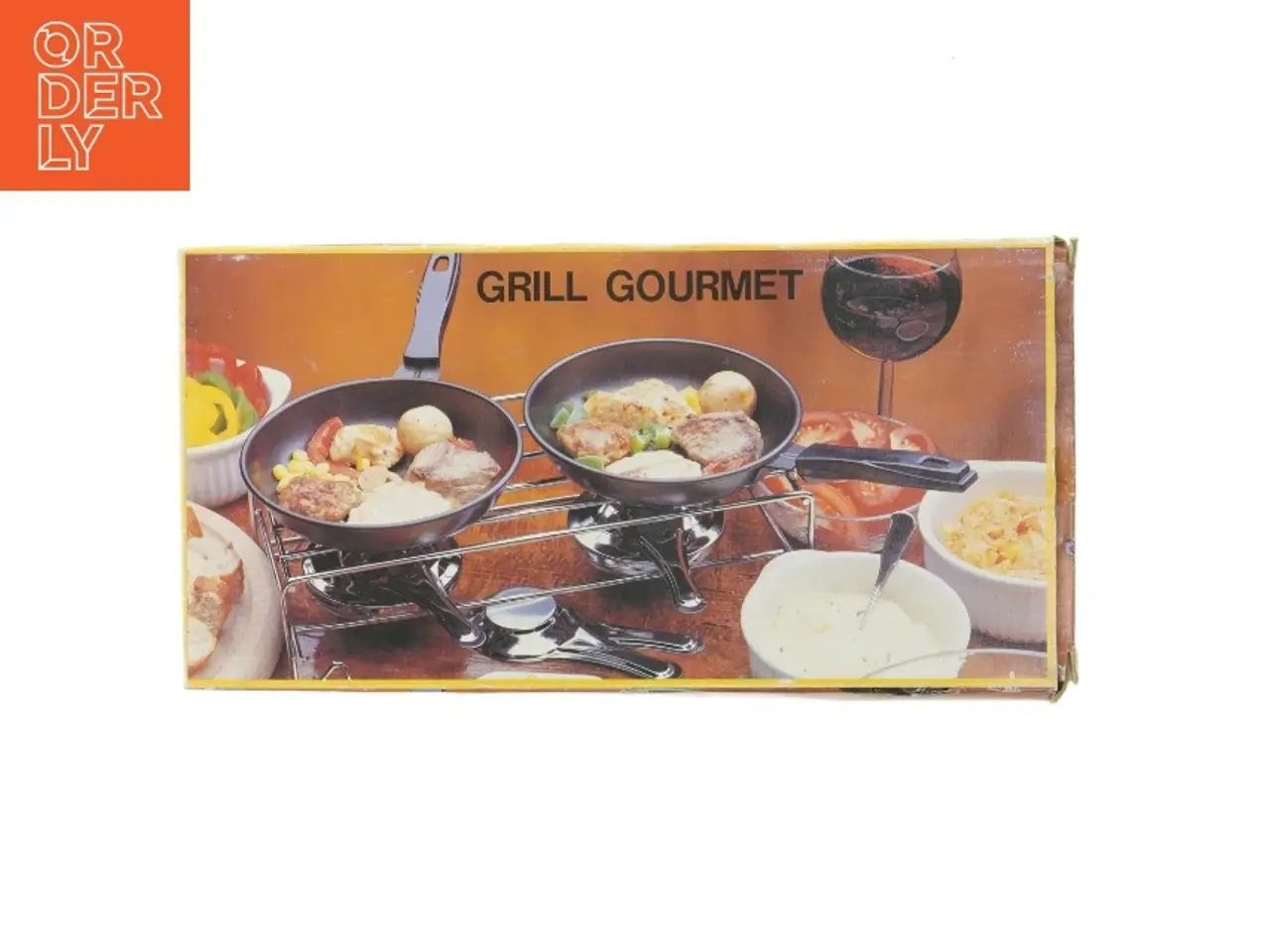 Billede 1 - Grill gourmet sæt med pander, brændere og stativ