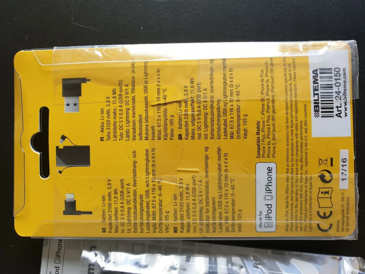 Billede 2 - 3100mah Powerbank