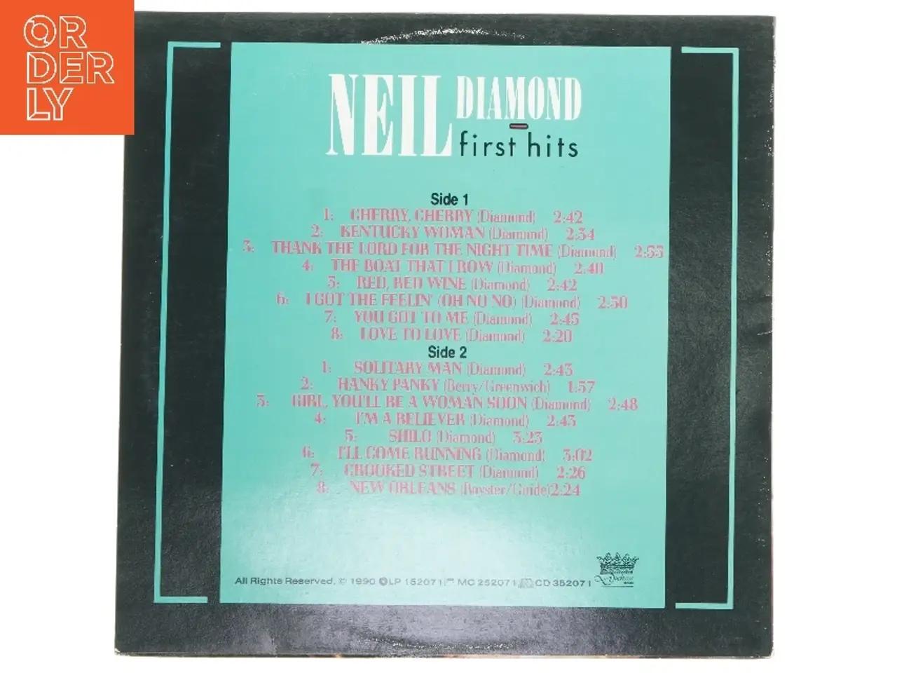 Billede 2 - Neil Diamond 'First Hits' LP fra Diamond Records