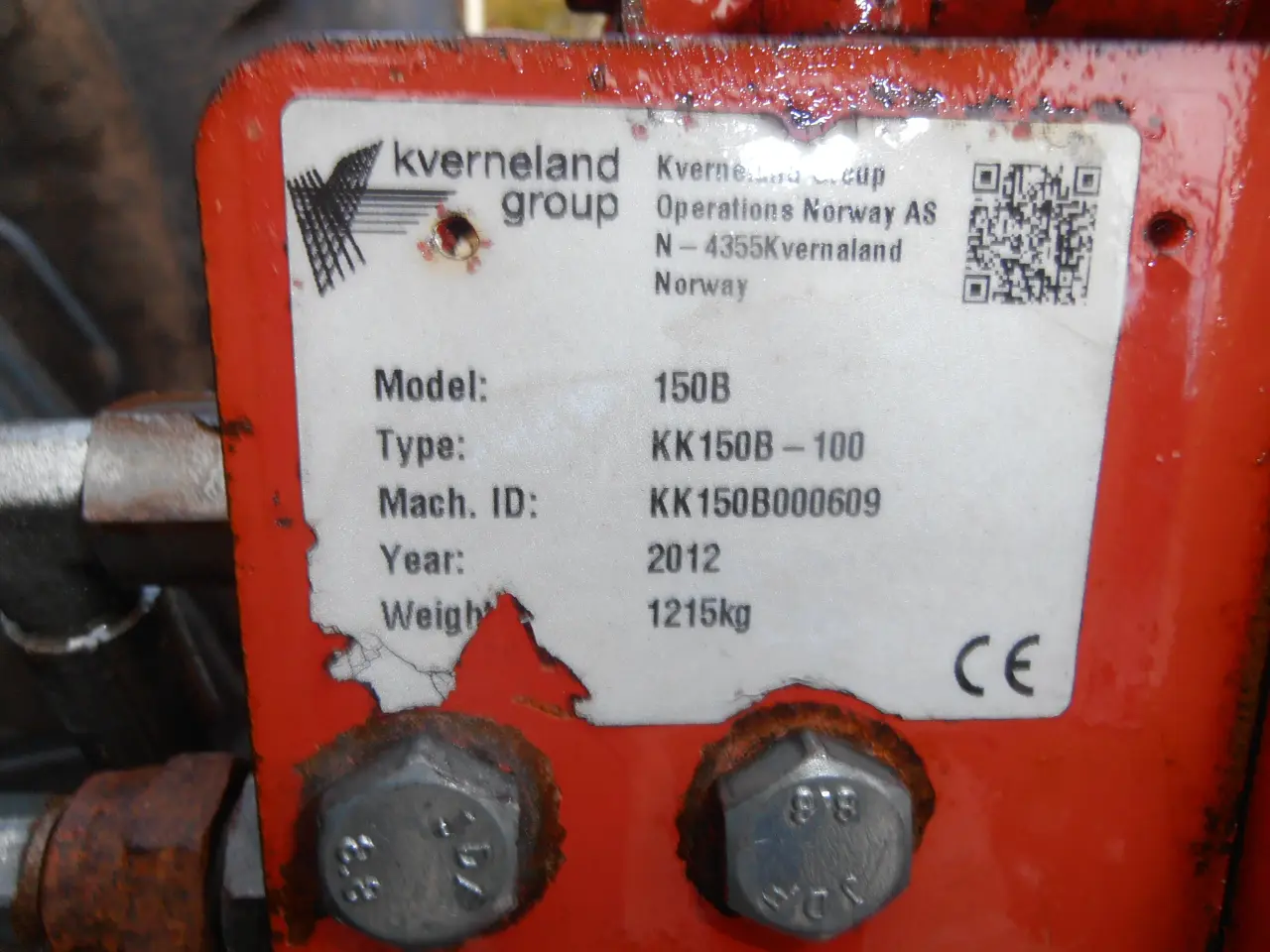 Billede 10 - Kverneland vendeplov 5 furet .