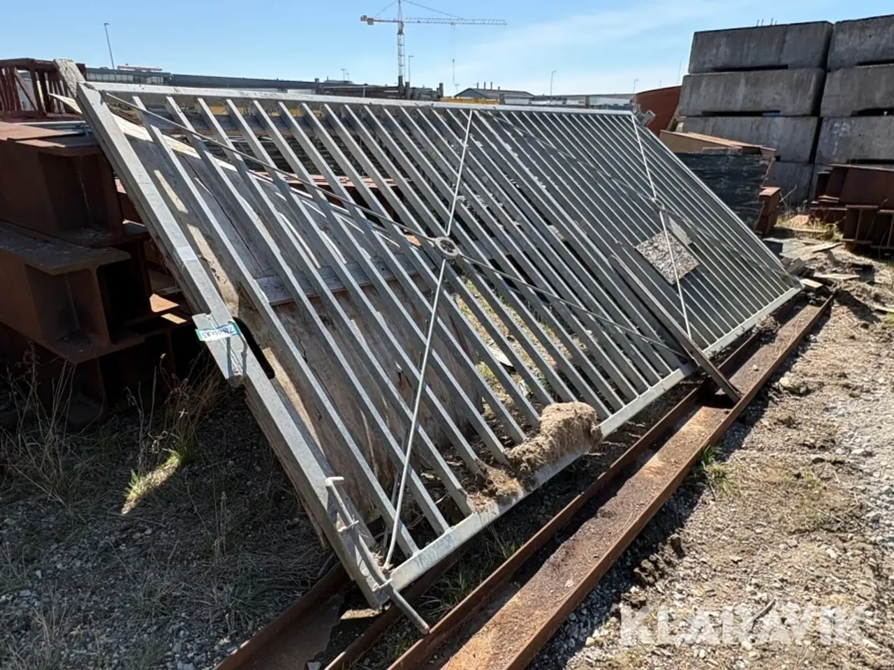 Billede 2 - Låge galvaniseret stål