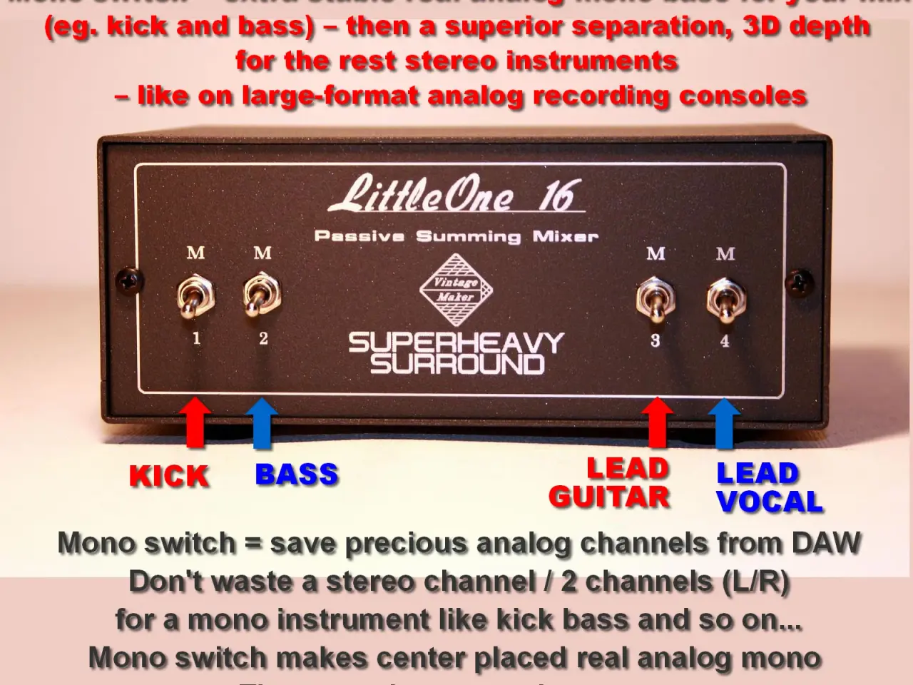 Billede 7 - 16 CH Input Analog Studio Summing Mixer