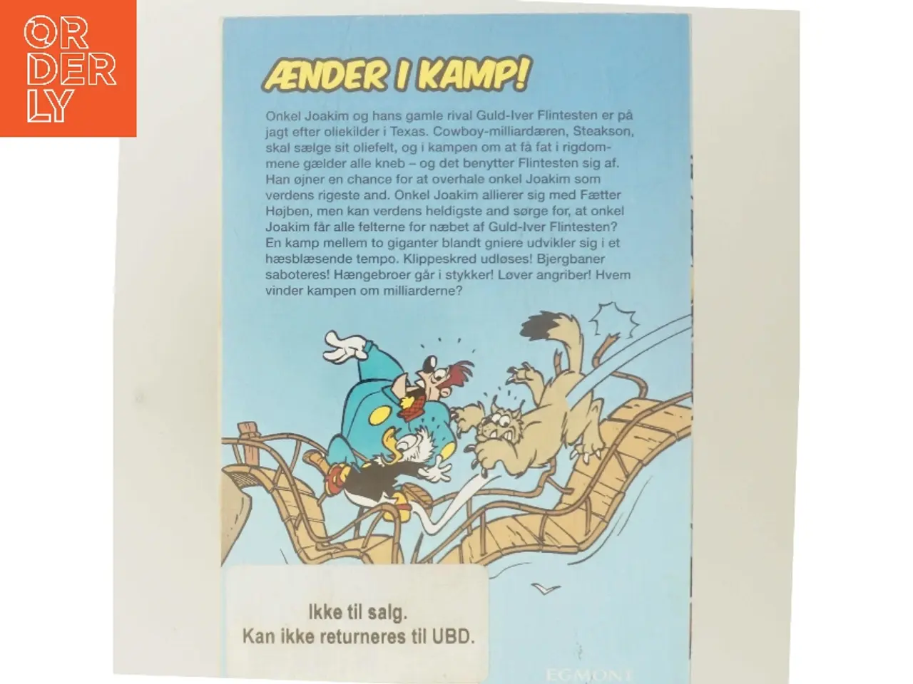 Billede 3 - Jumbobog 379: And mod And – Farlige forretninger! af Walt Disney (Bog)