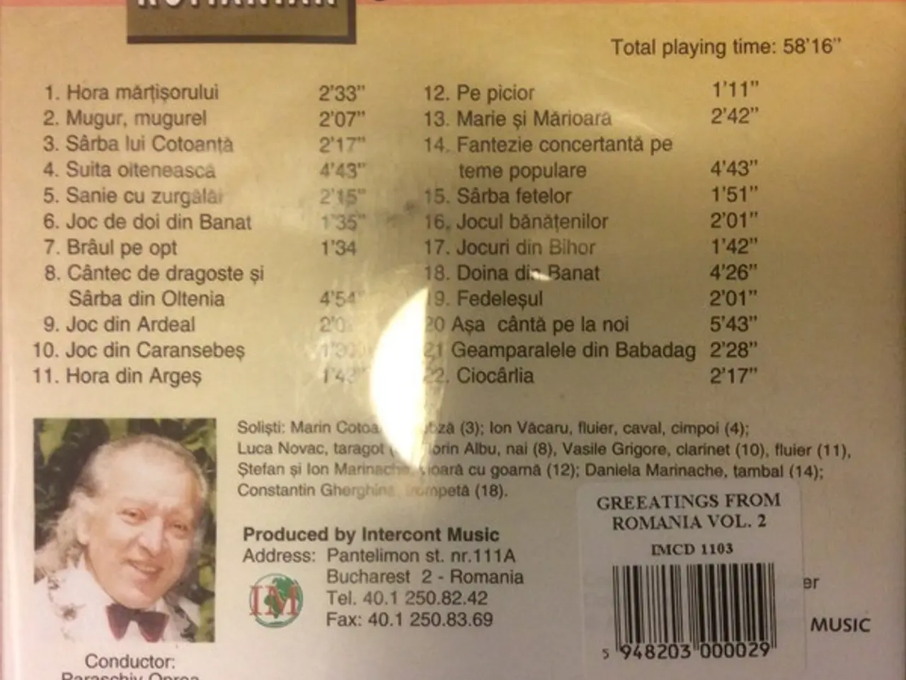 Billede 3 - Diverse kunstnere – Greetings From Romania… – CD