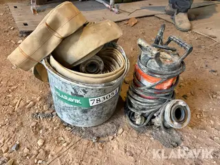 Dykpumpe Söndgerath Pumpen SPT 400R/W 230 V 240 liter/minut med brandslanger