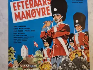 Original filmplakat - Soldaterkammerater på efterå