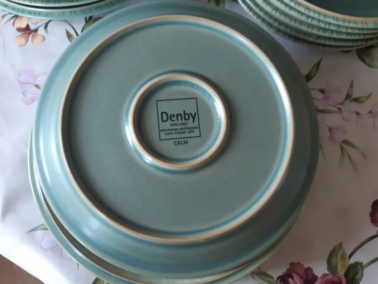 Billede 2 - Denby calm, stoneware, tallerkener.