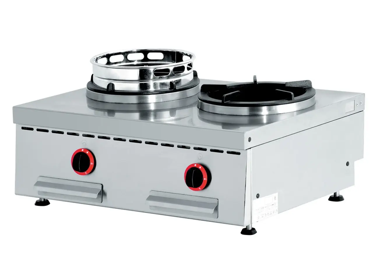 Billede 1 - Dobbelt Gas Wok-brænder (2x 13 kW) – Bordmodel