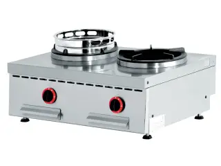 Dobbelt Gas Wok-brænder (2x 13 kW) – Bordmodel