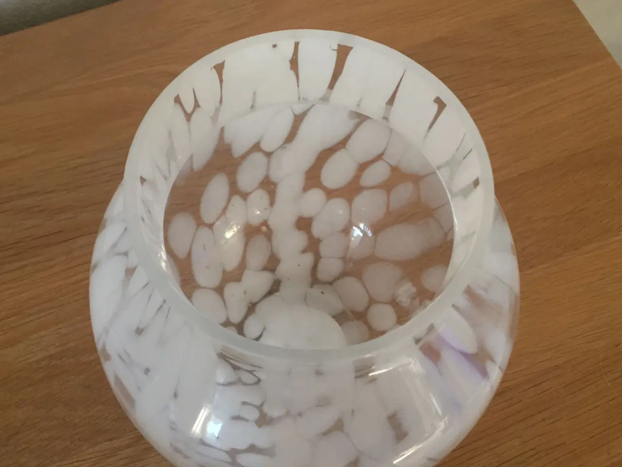 Billede 3 - Stor glas vase med nister