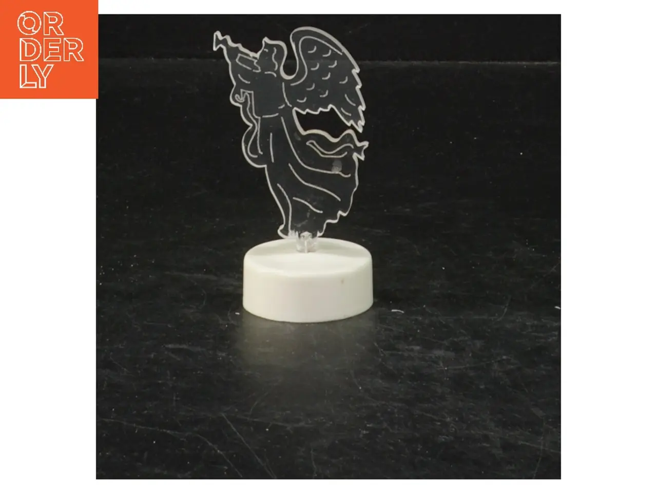 Billede 3 - LED dekorationsengel (str. 8 cm. 2 styk)