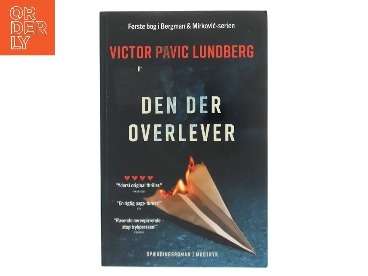Billede 1 - Den der overlever af Victor Pavic Lundberg (f. 1987) (Bog)