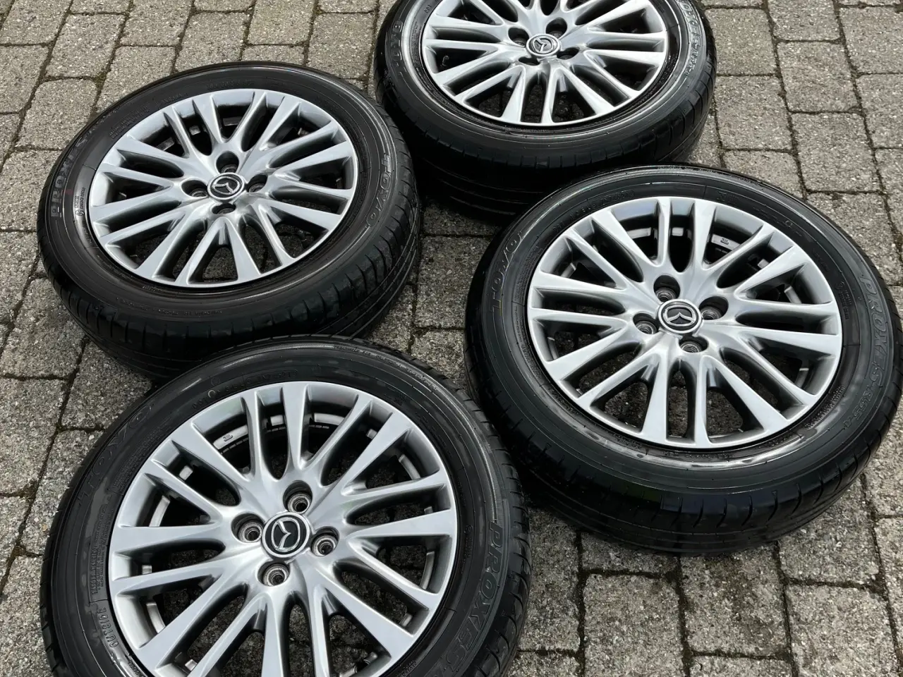 Billede 1 - NEDSAT - Komplette Mazda hjul 16 tommer